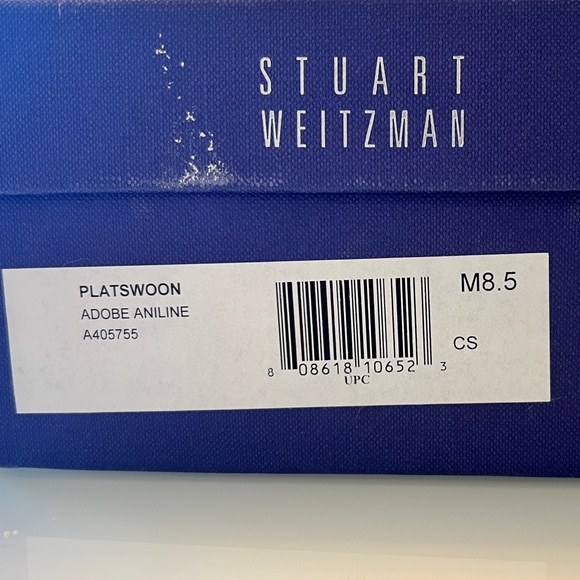 STUART WEITZMAN NUDE PATENT LEATHER ROUND TOE PUMPS PLATSWOON
ADOBE ANILINE 8.5 - Picture 3 of 11